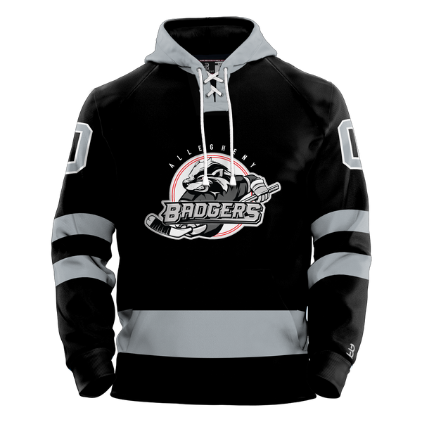 Allegheny Badgers Youth 2025 Sublimated Retro Hoodie